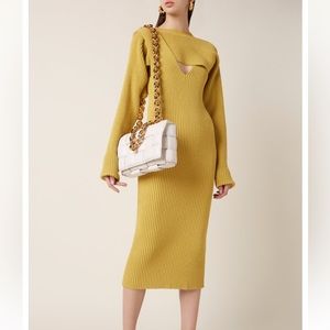 NWT Bottega Veneta knit cutout dress